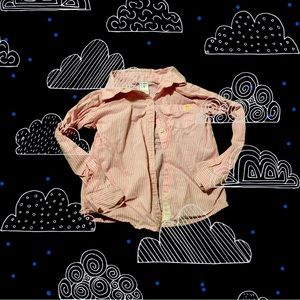 Pink and white Carter shirts 5y